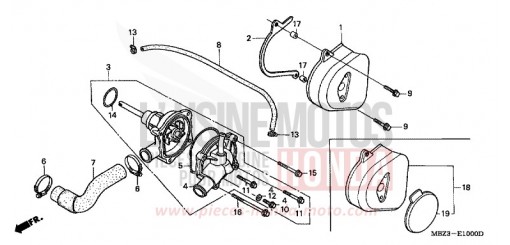 POMPE A EAU CB600FX de 1999